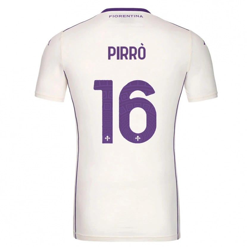 Danxen Damen Antonio Pirrò #16 Weiß Lila Rot Auswärtstrikot Trikot 2025/26 T-Shirt Österreich