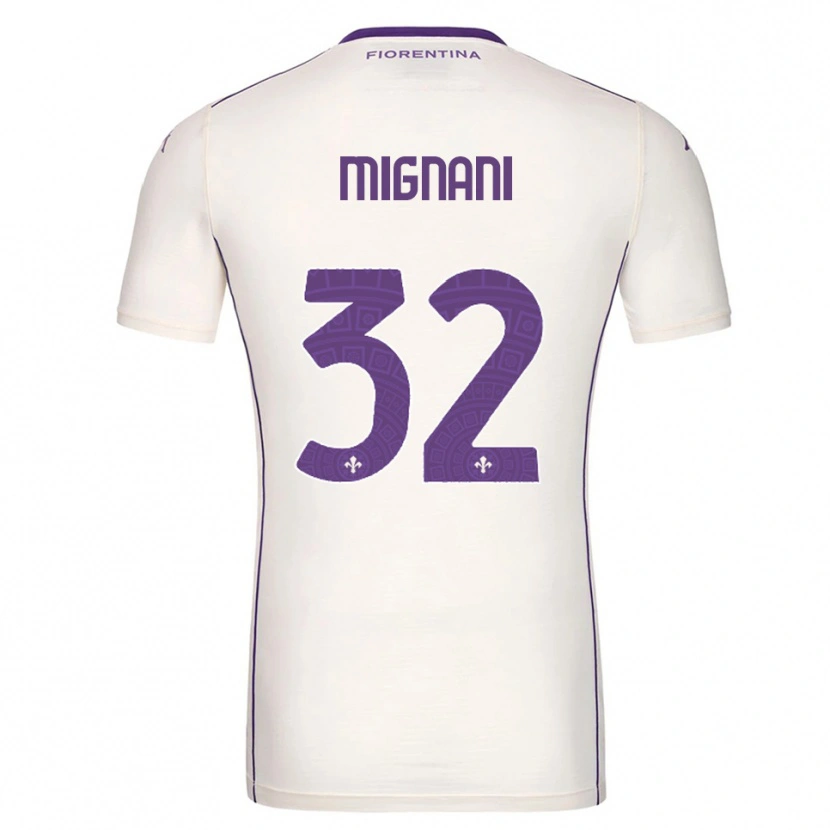 Danxen Damen Carlo Mignani #32 Weiß Lila Rot Auswärtstrikot Trikot 2025/26 T-Shirt Österreich