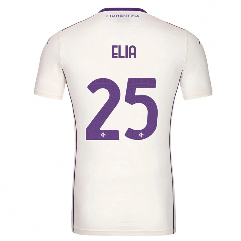 Danxen Damen Mirko Elia #25 Weiß Lila Rot Auswärtstrikot Trikot 2025/26 T-Shirt Österreich