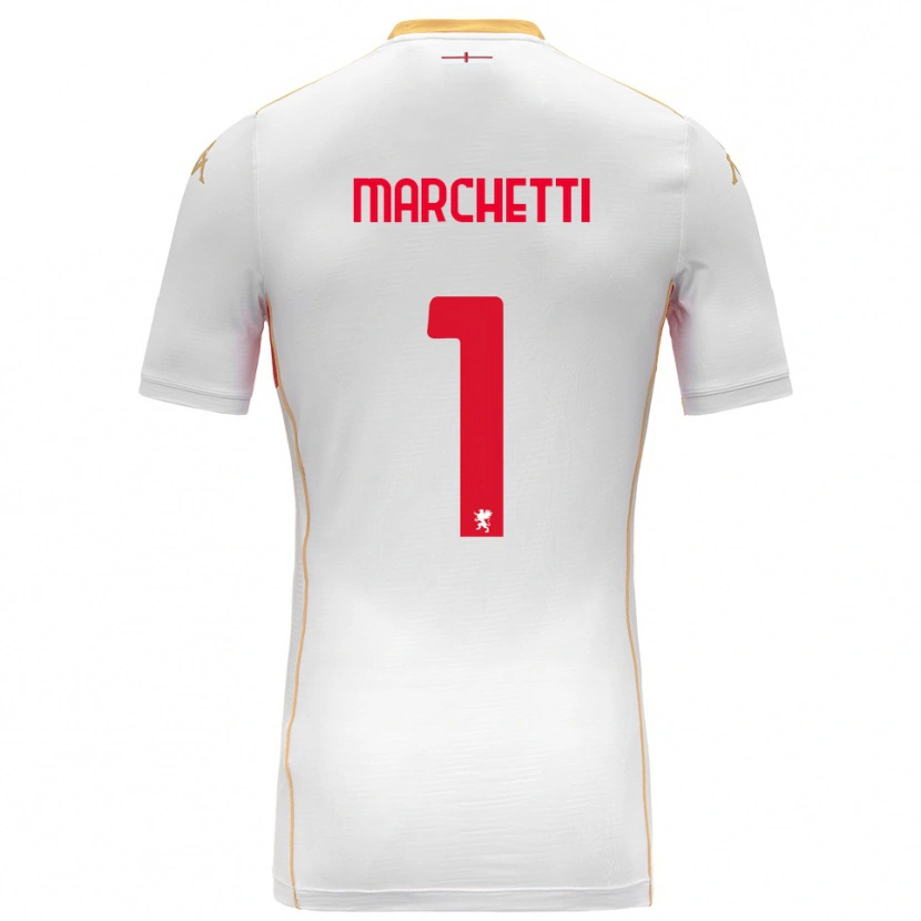 Danxen Damen Lisa Marchetti #1 Weiß Rot Auswärtstrikot Trikot 2025/26 T-Shirt Österreich