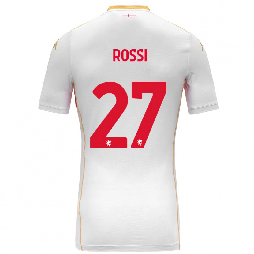Danxen Damen Lucrezia Rossi #27 Weiß Rot Auswärtstrikot Trikot 2025/26 T-Shirt Österreich