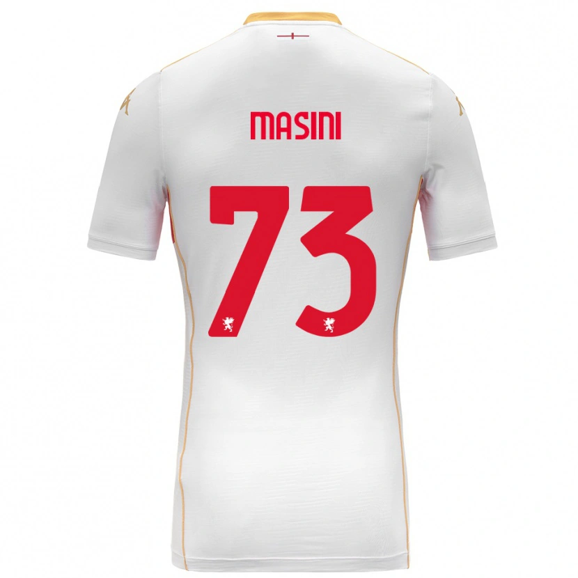 Danxen Damen Patrizio Masini #73 Weiß Rot Auswärtstrikot Trikot 2025/26 T-Shirt Österreich
