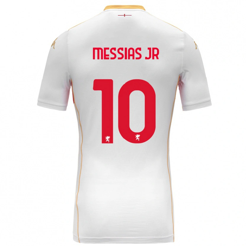Danxen Damen Junior Messias #10 Weiß Rot Auswärtstrikot Trikot 2025/26 T-Shirt Österreich