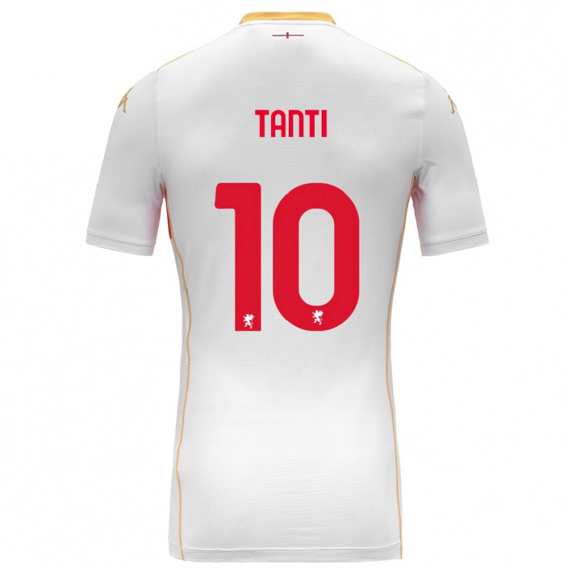 Danxen Damen Caden Tanti #10 Weiß Rot Auswärtstrikot Trikot 2025/26 T-Shirt Österreich