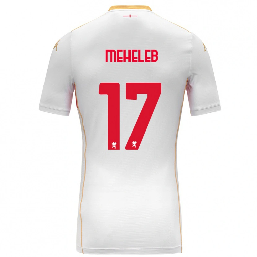 Danxen Damen Sami Meheleb #17 Weiß Rot Auswärtstrikot Trikot 2025/26 T-Shirt Österreich