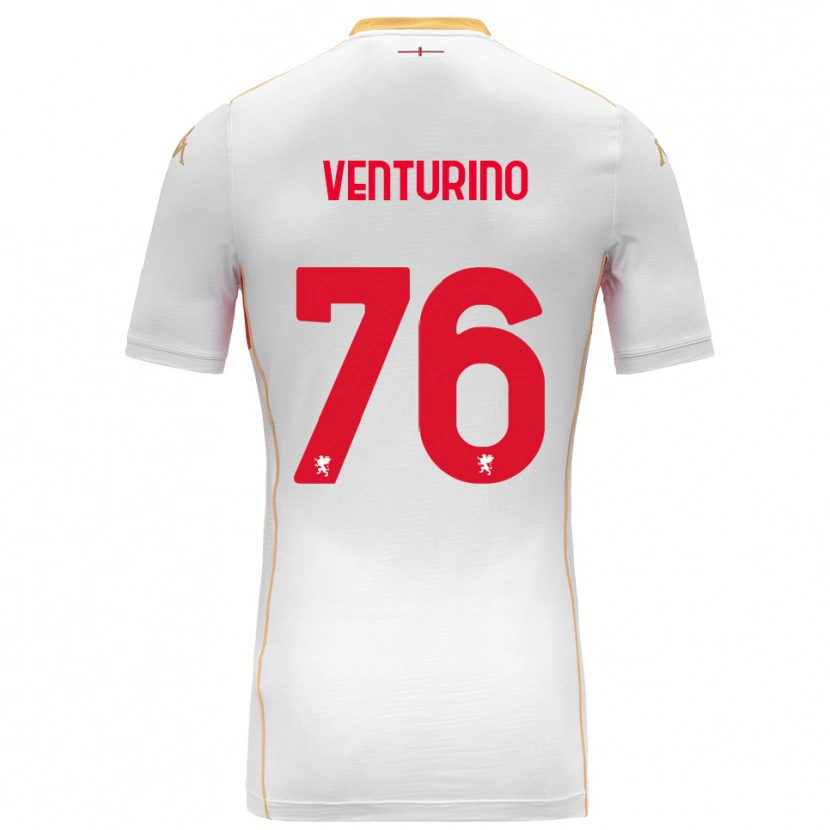 Danxen Damen Lorenzo Venturino #76 Weiß Rot Auswärtstrikot Trikot 2025/26 T-Shirt Österreich