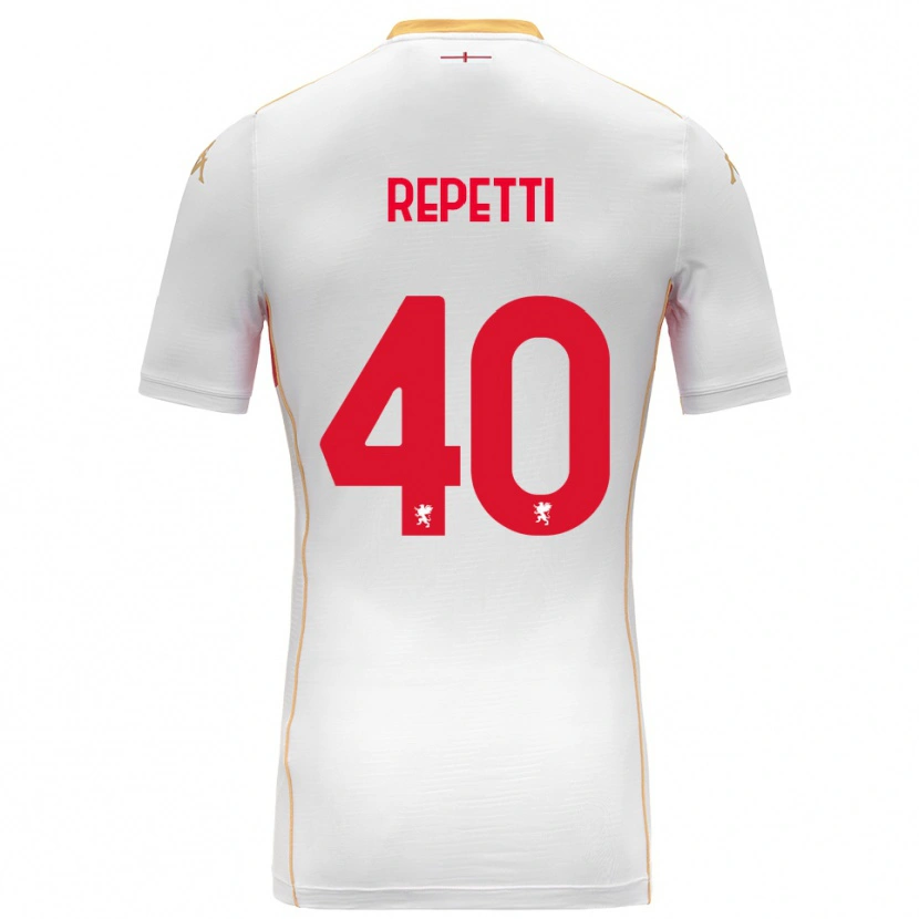 Danxen Damen Chiara Repetti #40 Weiß Rot Auswärtstrikot Trikot 2025/26 T-Shirt Österreich