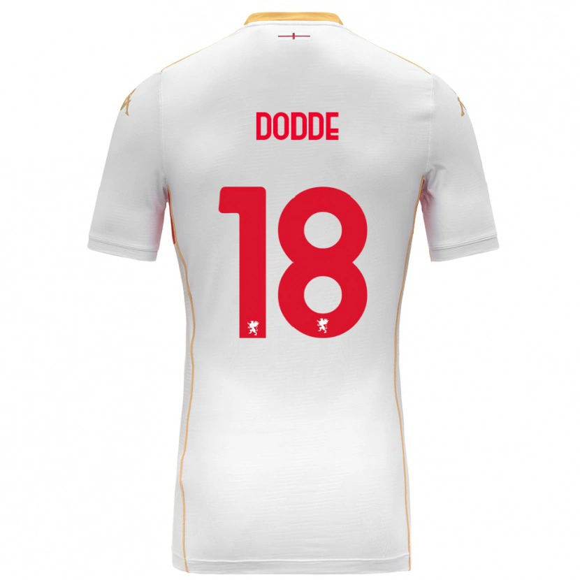 Danxen Damen Filippo Dodde #18 Weiß Rot Auswärtstrikot Trikot 2025/26 T-Shirt Österreich