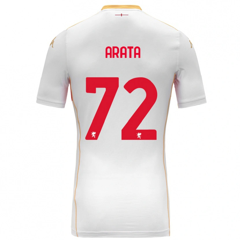 Danxen Damen Stefano Arata #72 Weiß Rot Auswärtstrikot Trikot 2025/26 T-Shirt Österreich