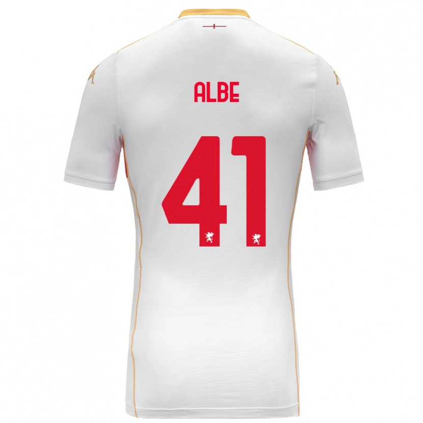 Danxen Damen Salem Albè #41 Weiß Rot Auswärtstrikot Trikot 2025/26 T-Shirt Österreich