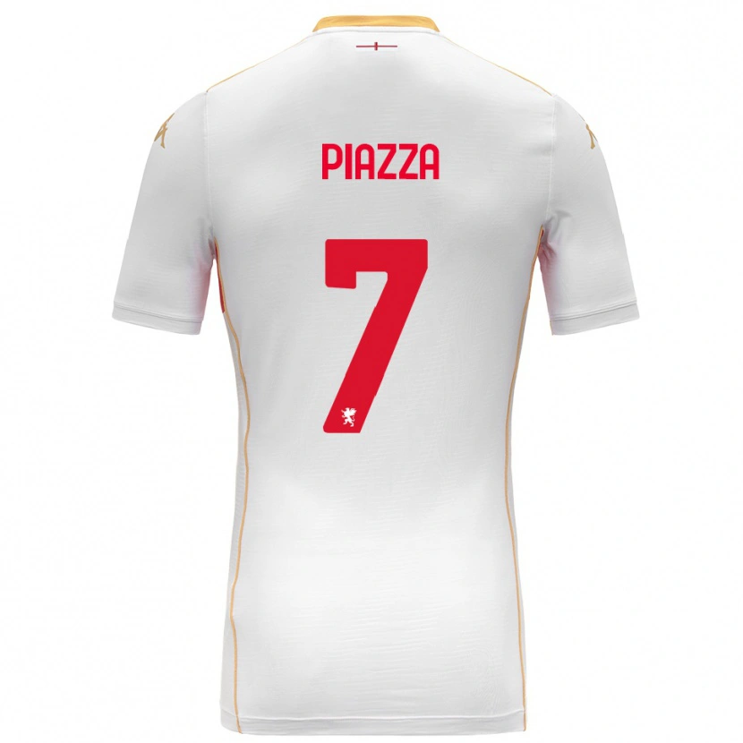 Danxen Damen Matteo Piazza #7 Weiß Rot Auswärtstrikot Trikot 2025/26 T-Shirt Österreich
