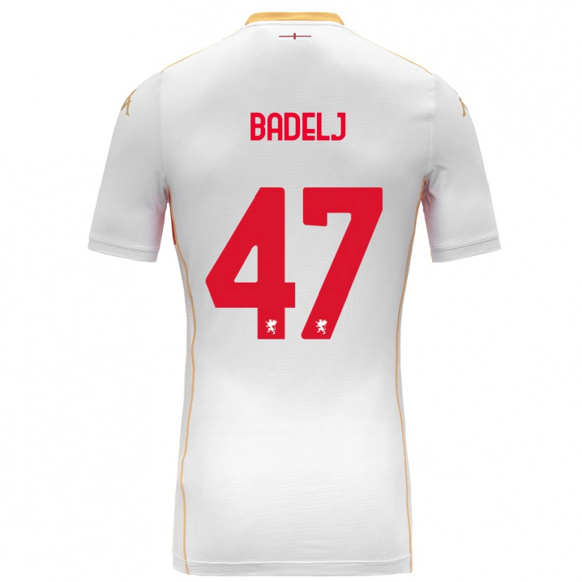 Danxen Damen Milan Badelj #47 Weiß Rot Auswärtstrikot Trikot 2025/26 T-Shirt Österreich