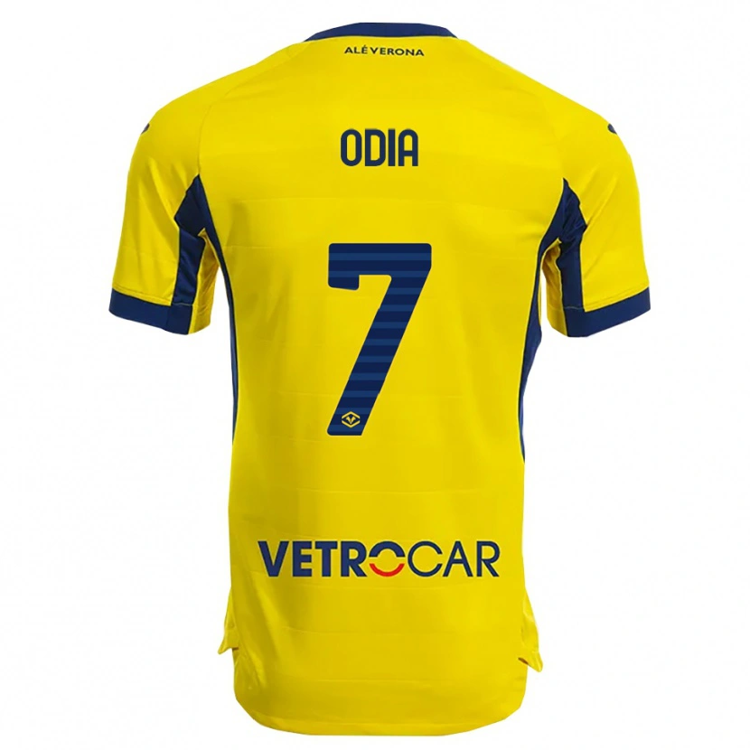 Danxen Damen David Odia #7 Gelb Marineblau Auswärtstrikot Trikot 2025/26 T-Shirt Österreich