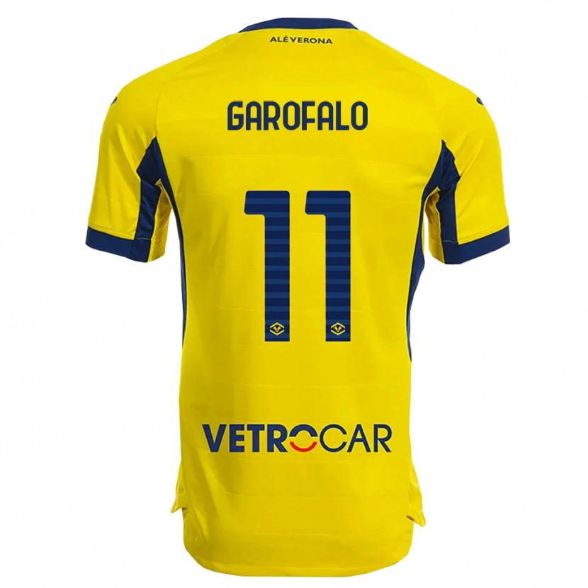 Danxen Damen Lorenzo Garofalo #11 Gelb Marineblau Auswärtstrikot Trikot 2025/26 T-Shirt Österreich