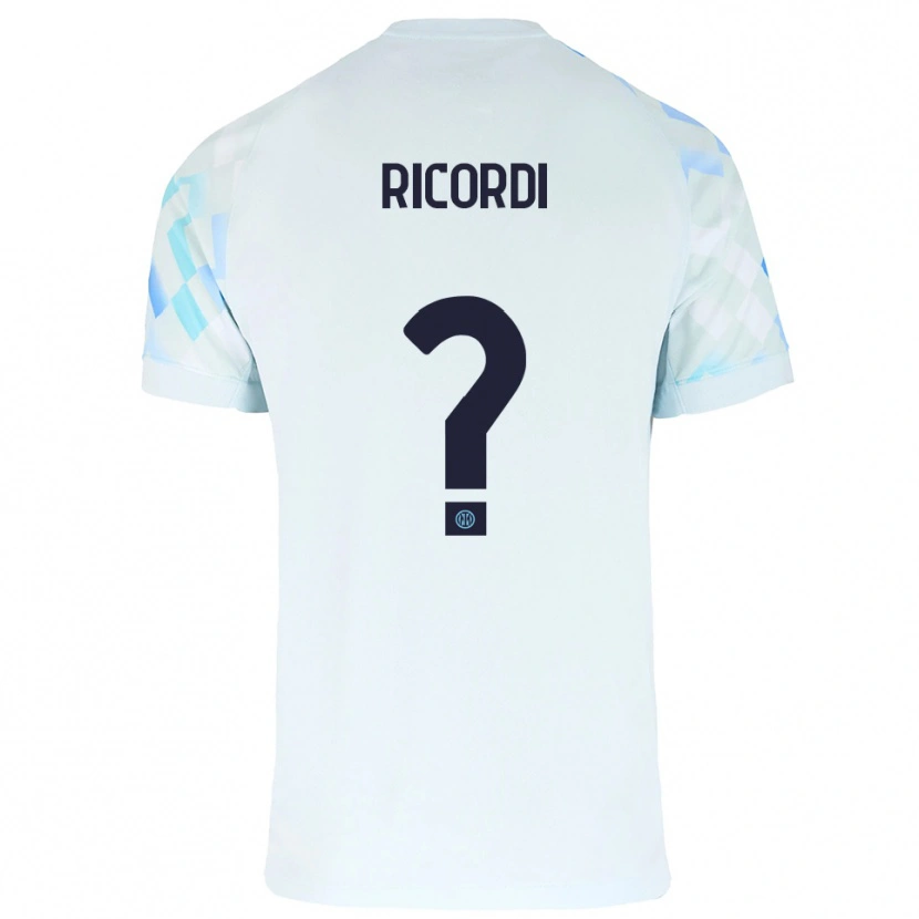 Danxen Damen Tommaso Ricordi #0 Weiß Blau Auswärtstrikot Trikot 2025/26 T-Shirt Österreich