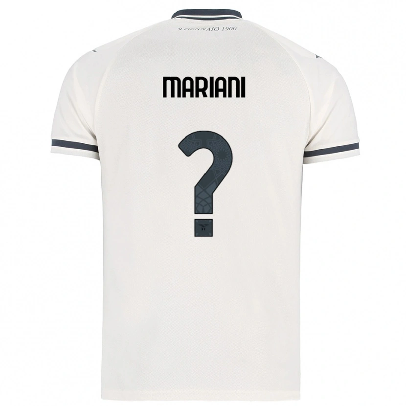 Danxen Damen Alessandro Mariani #0 Weiß Marineblau Auswärtstrikot Trikot 2025/26 T-Shirt Österreich