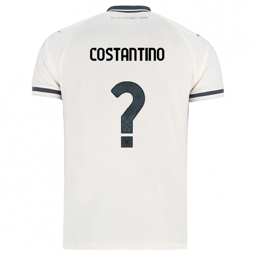 Danxen Damen Davide Costantino #0 Weiß Marineblau Auswärtstrikot Trikot 2025/26 T-Shirt Österreich