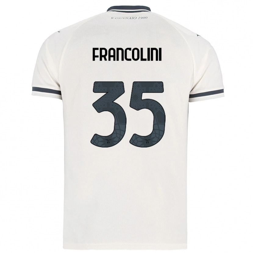 Danxen Damen Alice Francolini #35 Weiß Marineblau Auswärtstrikot Trikot 2025/26 T-Shirt Österreich