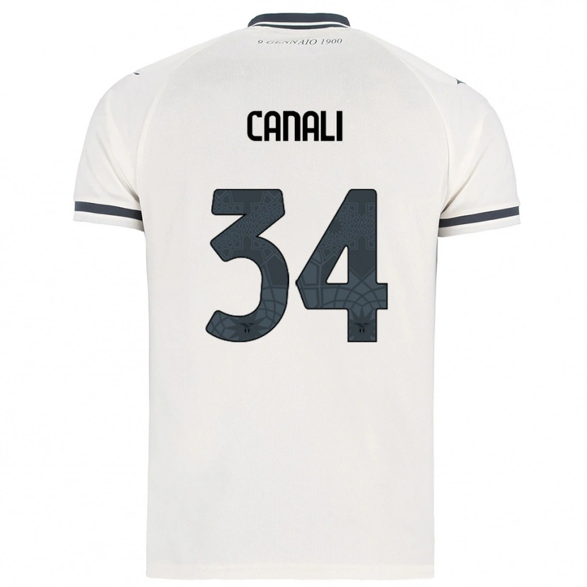Danxen Damen Giorgio Canali #34 Weiß Marineblau Auswärtstrikot Trikot 2025/26 T-Shirt Österreich