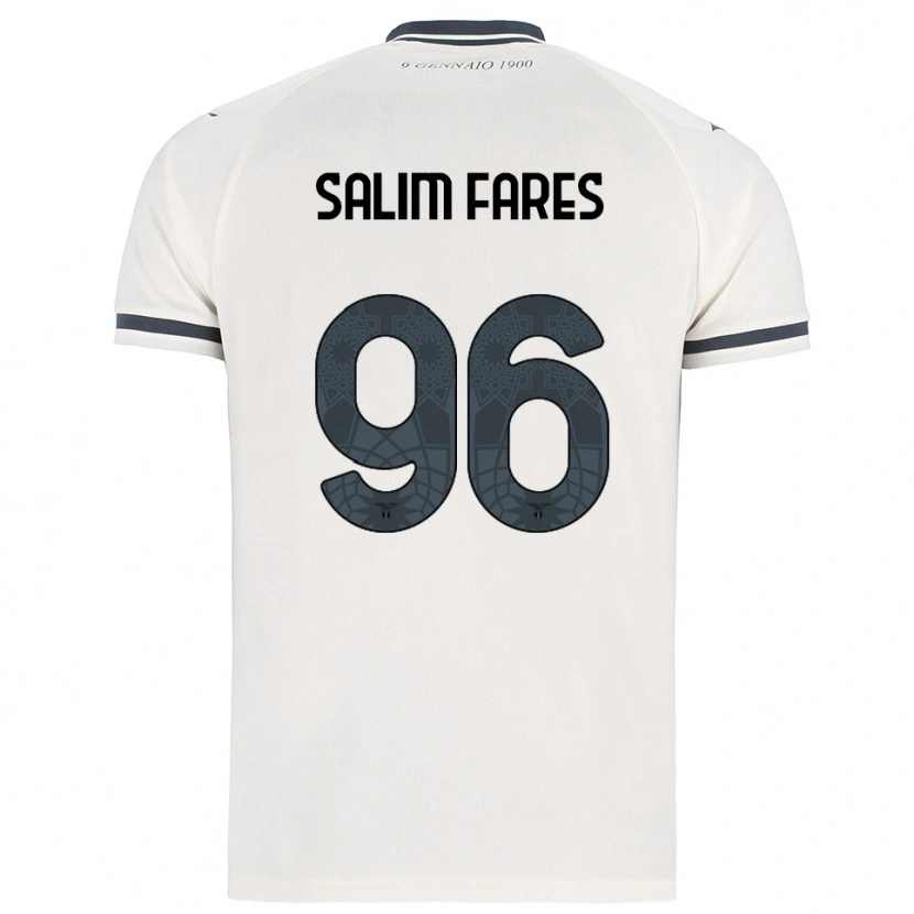 Danxen Damen Mohamed Salim Fares #96 Weiß Marineblau Auswärtstrikot Trikot 2025/26 T-Shirt Österreich