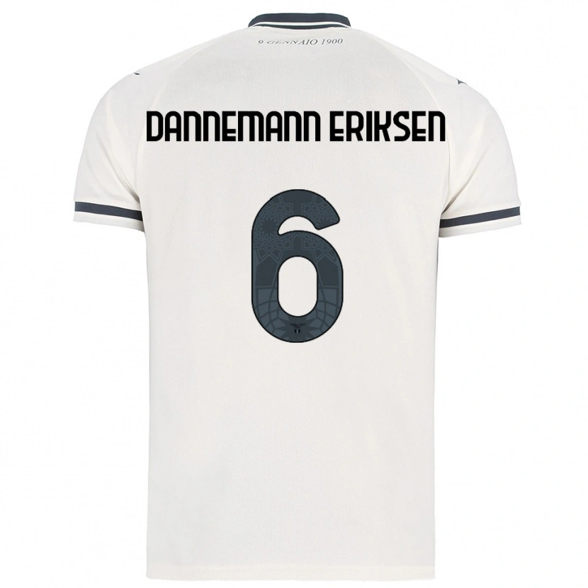 Danxen Damen Louise Dannemann Eriksen #6 Weiß Marineblau Auswärtstrikot Trikot 2025/26 T-Shirt Österreich