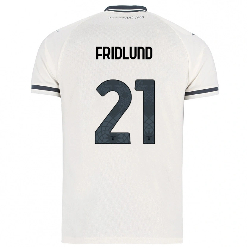 Danxen Damen Johanne Fridlund #21 Weiß Marineblau Auswärtstrikot Trikot 2025/26 T-Shirt Österreich