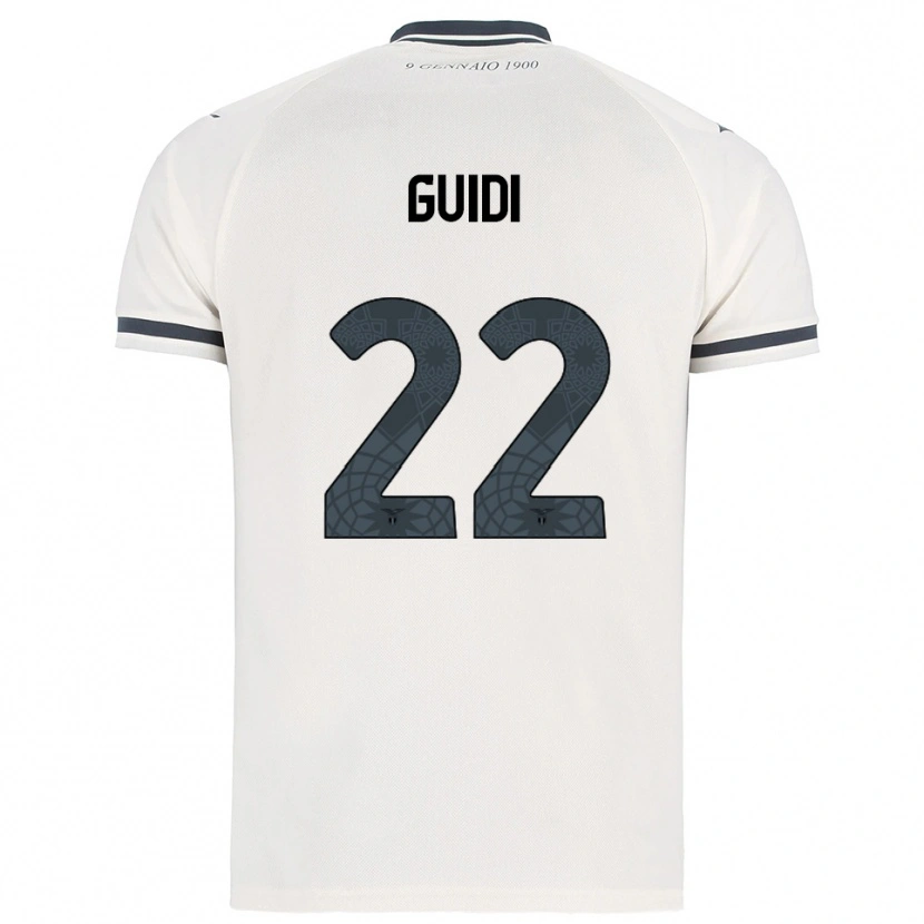 Danxen Damen Emma Guidi #22 Weiß Marineblau Auswärtstrikot Trikot 2025/26 T-Shirt Österreich