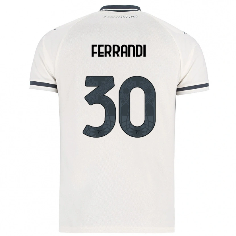 Danxen Damen Giulia Ferrandi #30 Weiß Marineblau Auswärtstrikot Trikot 2025/26 T-Shirt Österreich