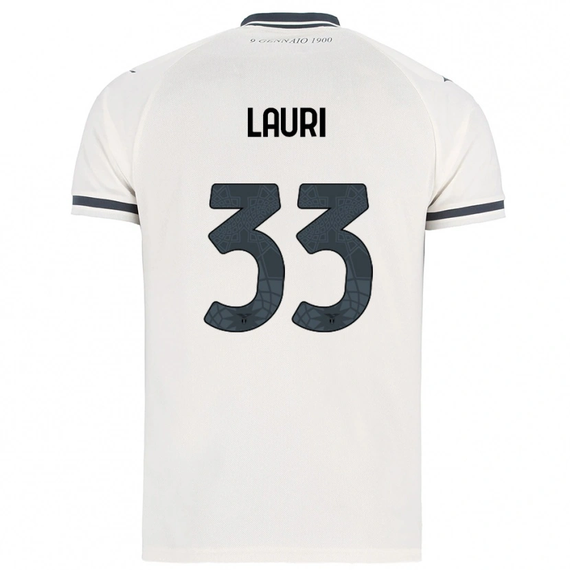 Danxen Damen Giacomo Lauri #33 Weiß Marineblau Auswärtstrikot Trikot 2025/26 T-Shirt Österreich