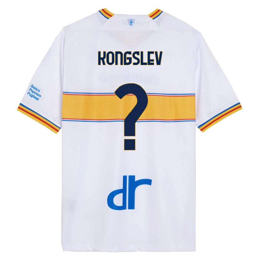 Danxen Damen Frederik Kongslev #0 Weiß Gelb Auswärtstrikot Trikot 2025/26 T-Shirt Österreich