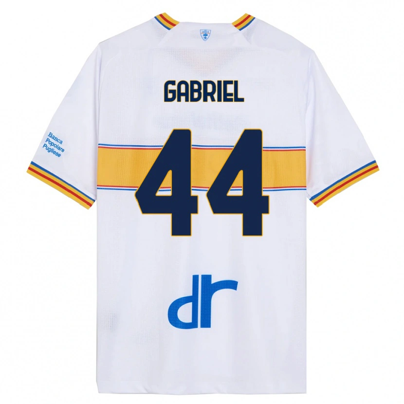 Danxen Damen Tiago Gabriel #44 Weiß Gelb Auswärtstrikot Trikot 2025/26 T-Shirt Österreich