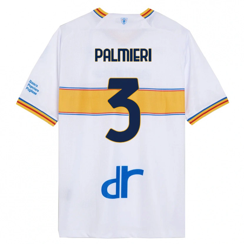Danxen Damen Andrea Palmieri #3 Weiß Gelb Auswärtstrikot Trikot 2025/26 T-Shirt Österreich