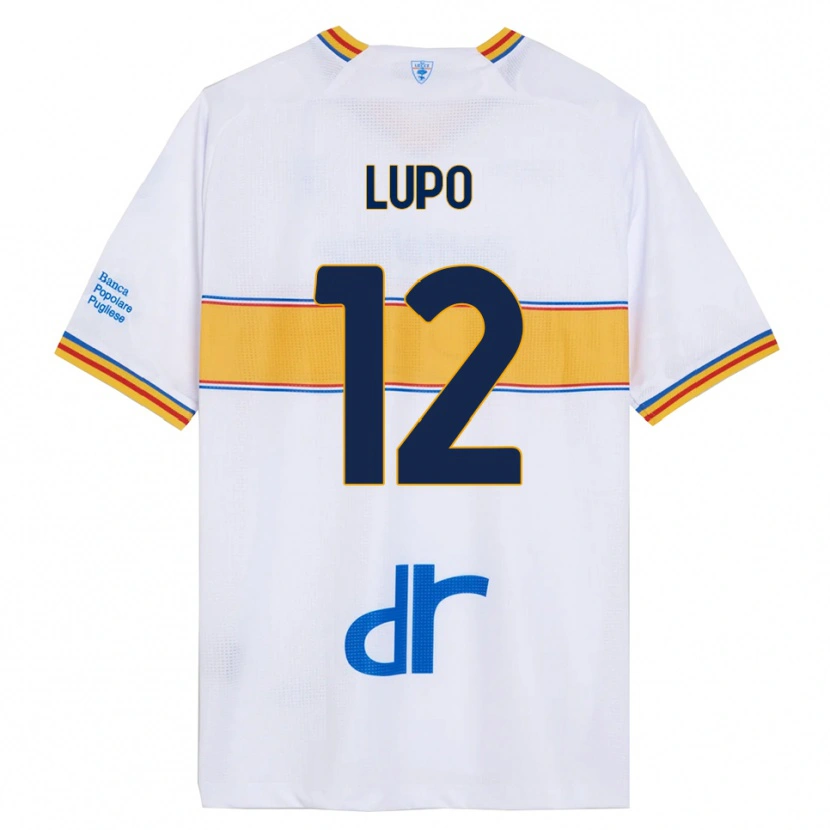 Danxen Damen Christian Lupo #12 Weiß Gelb Auswärtstrikot Trikot 2025/26 T-Shirt Österreich