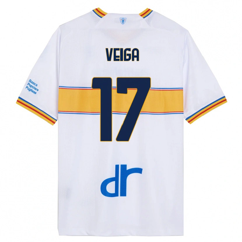Danxen Damen Danilo Veiga #17 Weiß Gelb Auswärtstrikot Trikot 2025/26 T-Shirt Österreich