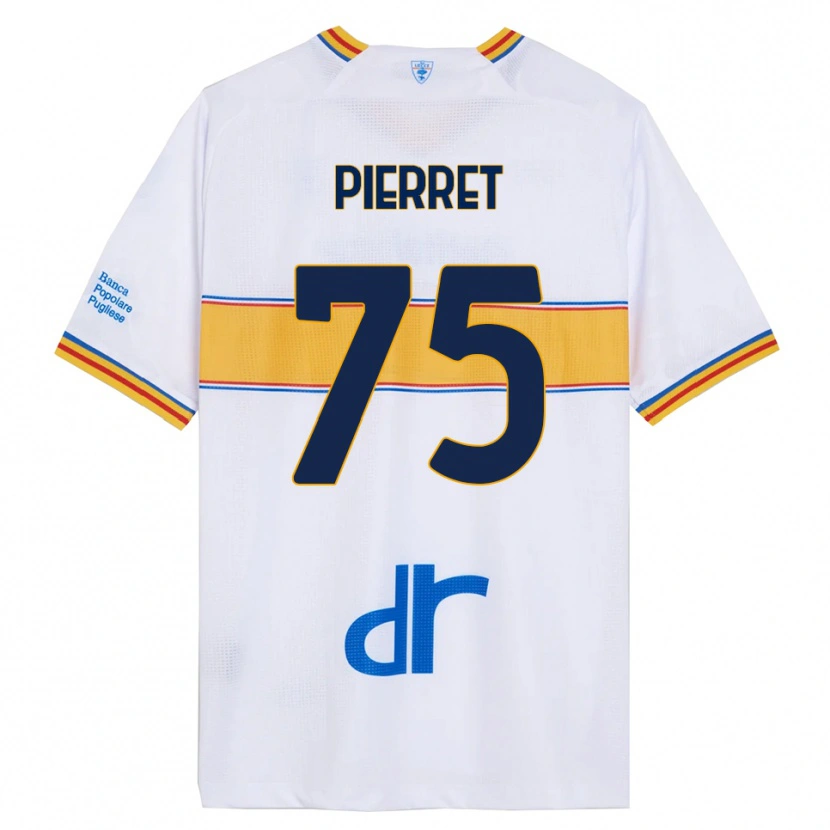 Danxen Damen Balthazar Pierret #75 Weiß Gelb Auswärtstrikot Trikot 2025/26 T-Shirt Österreich