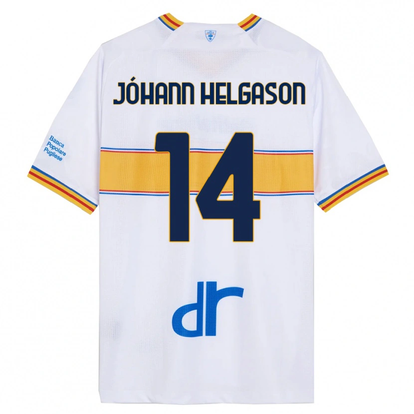 Danxen Damen Thórir Jóhann Helgason #14 Weiß Gelb Auswärtstrikot Trikot 2025/26 T-Shirt Österreich