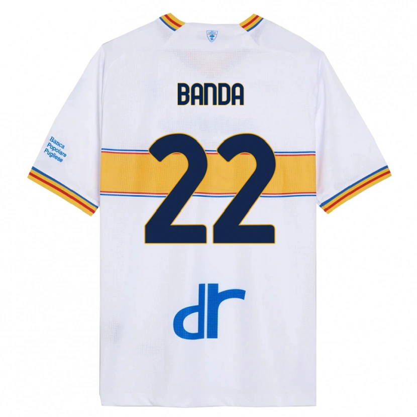 Danxen Damen Lameck Banda #22 Weiß Gelb Auswärtstrikot Trikot 2025/26 T-Shirt Österreich
