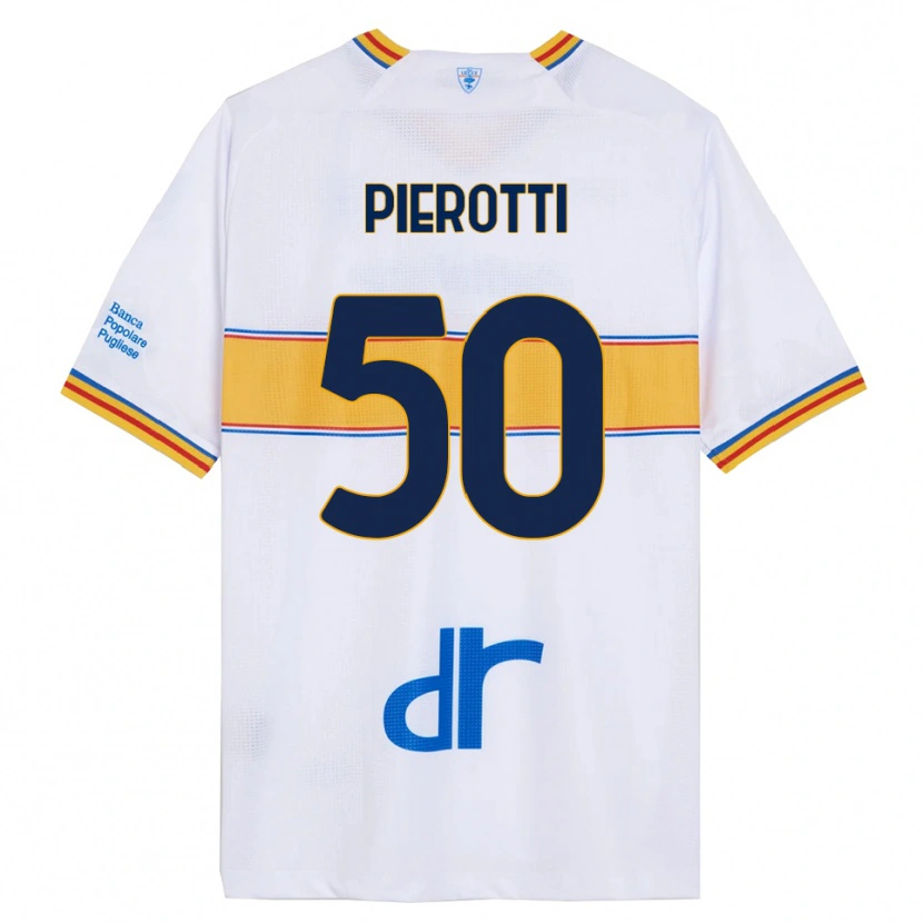 Danxen Damen Santiago Pierotti #50 Weiß Gelb Auswärtstrikot Trikot 2025/26 T-Shirt Österreich