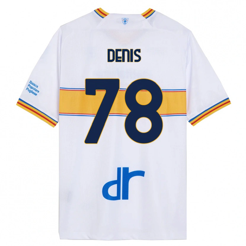 Danxen Damen Max Denis #78 Weiß Gelb Auswärtstrikot Trikot 2025/26 T-Shirt Österreich