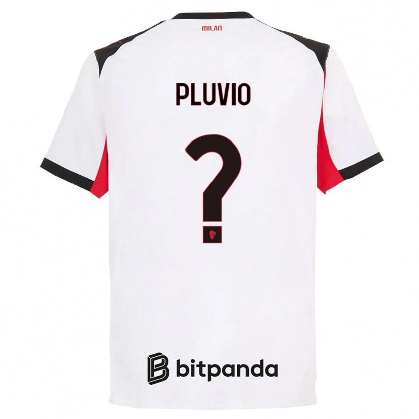 Danxen Damen Nicholas Pluvio #0 Weiß Schwarz Auswärtstrikot Trikot 2025/26 T-Shirt Österreich