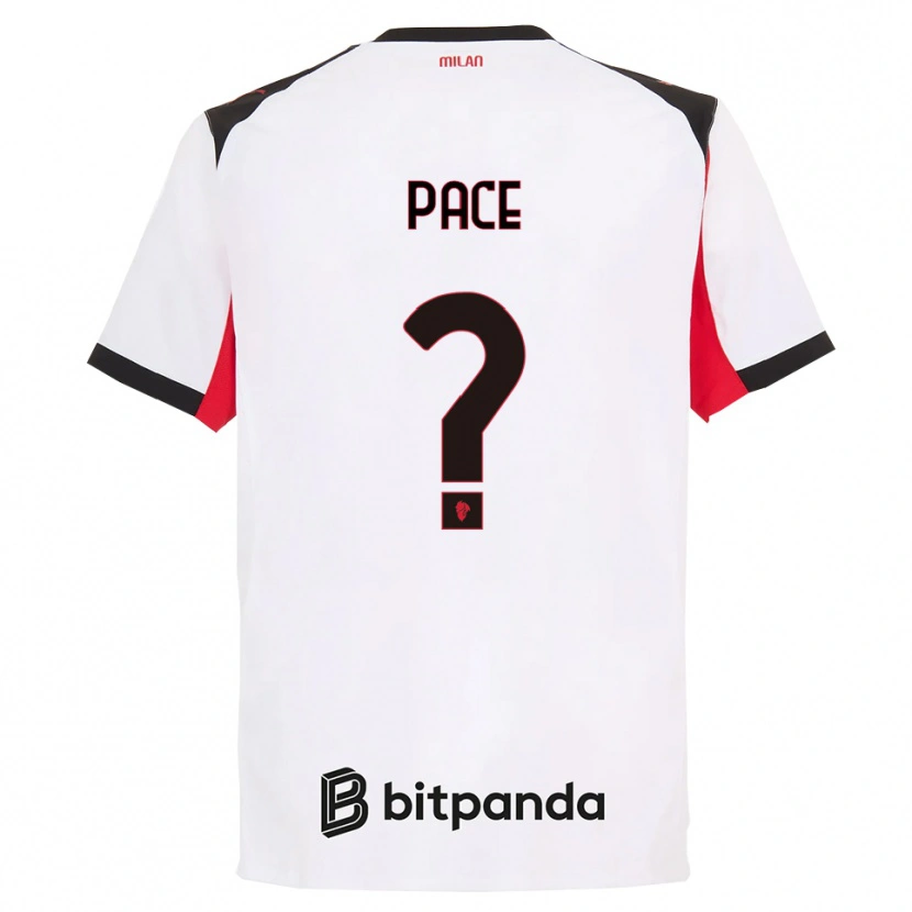 Danxen Damen Anthony Pace #0 Weiß Schwarz Auswärtstrikot Trikot 2025/26 T-Shirt Österreich