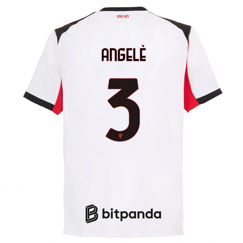 Danxen Damen Gregorio Angelè #3 Weiß Schwarz Auswärtstrikot Trikot 2025/26 T-Shirt Österreich