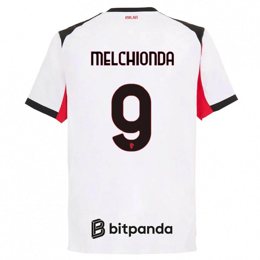 Danxen Damen Marco Melchionda #9 Weiß Schwarz Auswärtstrikot Trikot 2025/26 T-Shirt Österreich