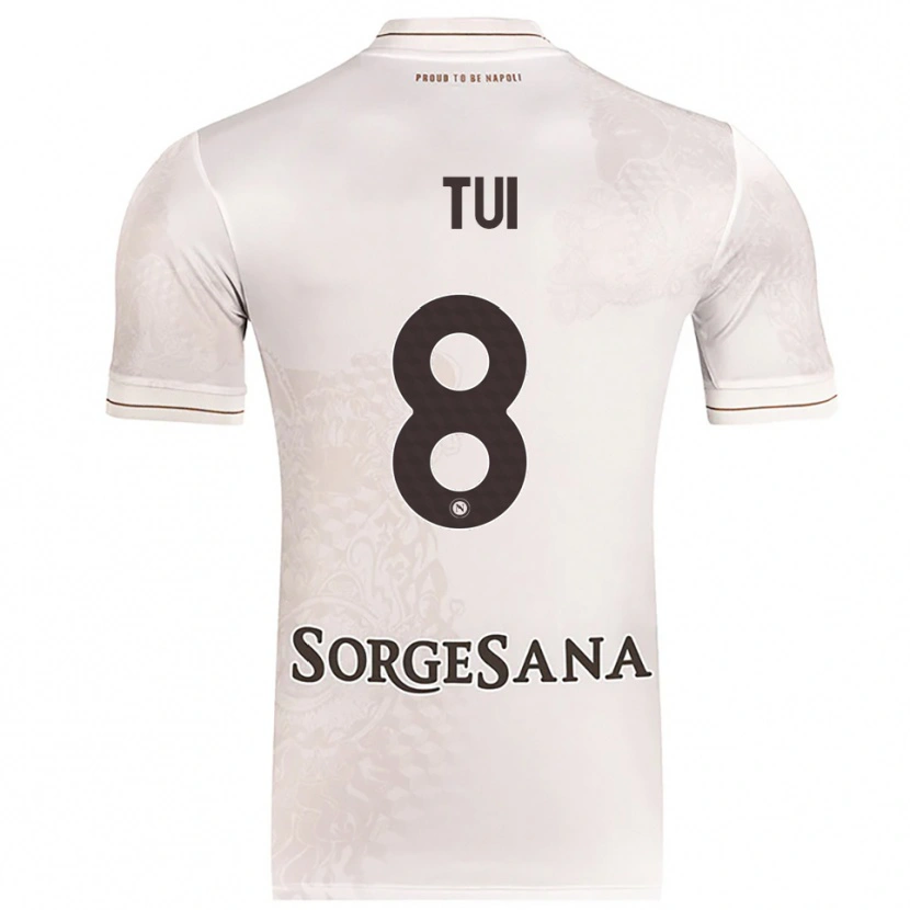Danxen Damen Sara Tui #8 Champagner Braun Auswärtstrikot Trikot 2025/26 T-Shirt Österreich