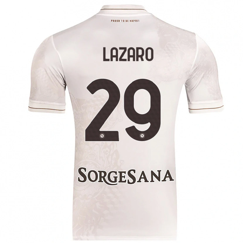 Danxen Damen Paloma Lázaro #29 Champagner Braun Auswärtstrikot Trikot 2025/26 T-Shirt Österreich