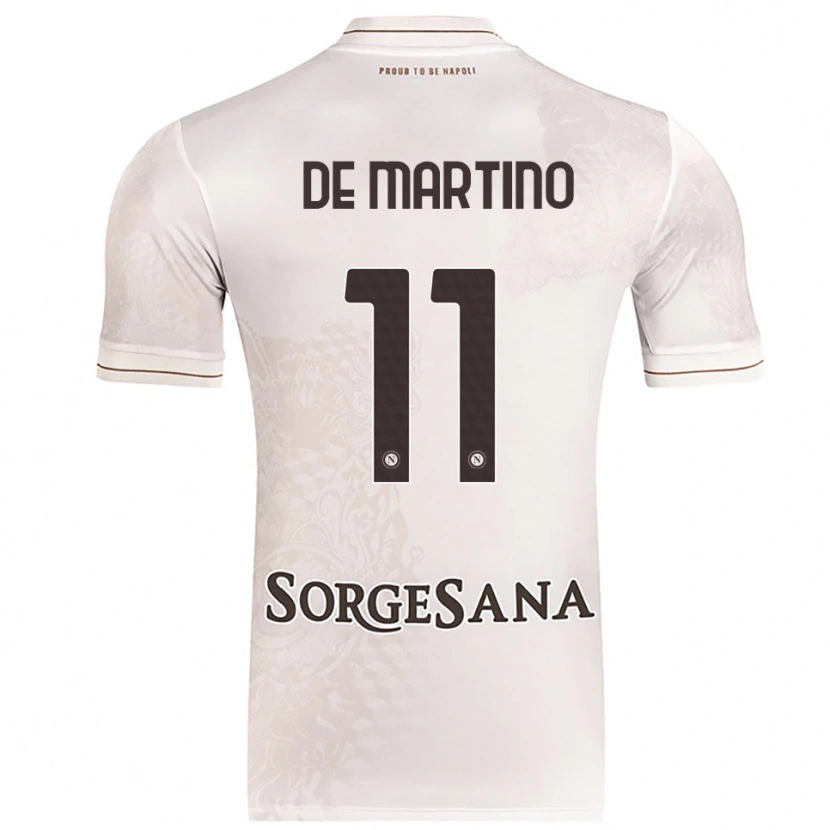 Danxen Damen Giuseppe De Martino #11 Champagner Braun Auswärtstrikot Trikot 2025/26 T-Shirt Österreich