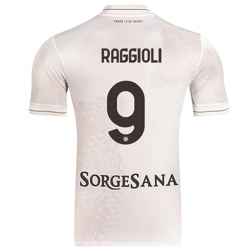 Danxen Damen Christian Raggioli #9 Champagner Braun Auswärtstrikot Trikot 2025/26 T-Shirt Österreich