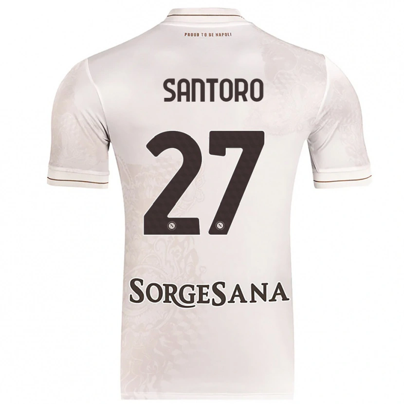 Danxen Damen Erika Santoro #27 Champagner Braun Auswärtstrikot Trikot 2025/26 T-Shirt Österreich