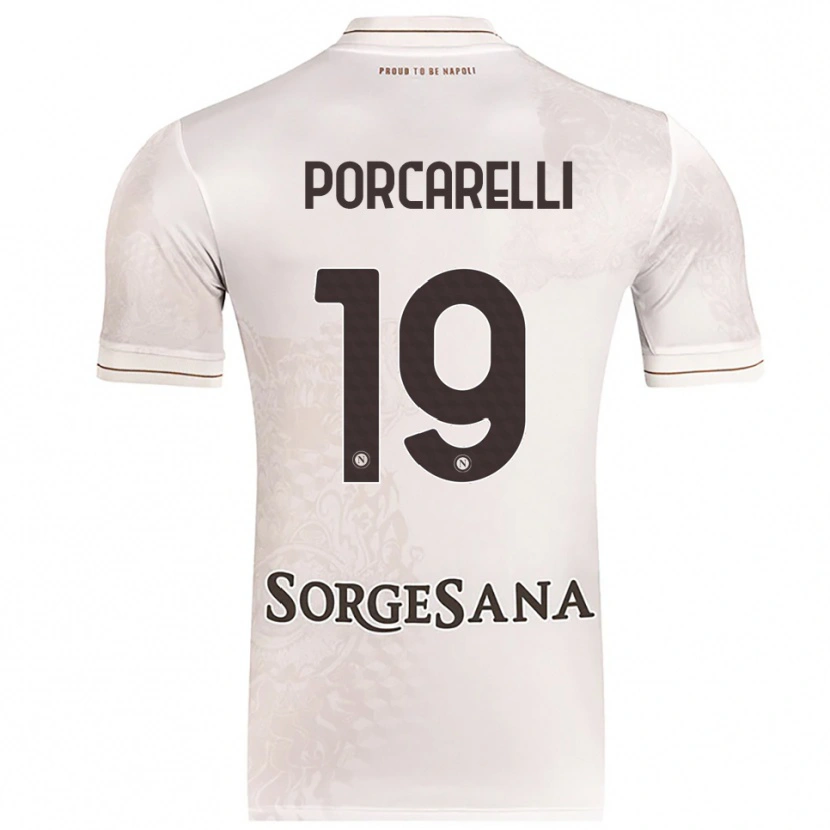 Danxen Damen Maddelena Porcarelli #19 Champagner Braun Auswärtstrikot Trikot 2025/26 T-Shirt Österreich