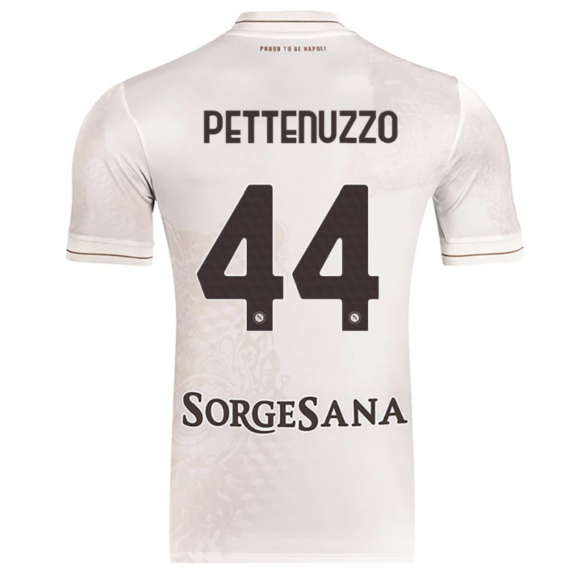 Danxen Damen Tecla Pettenuzzo #44 Champagner Braun Auswärtstrikot Trikot 2025/26 T-Shirt Österreich